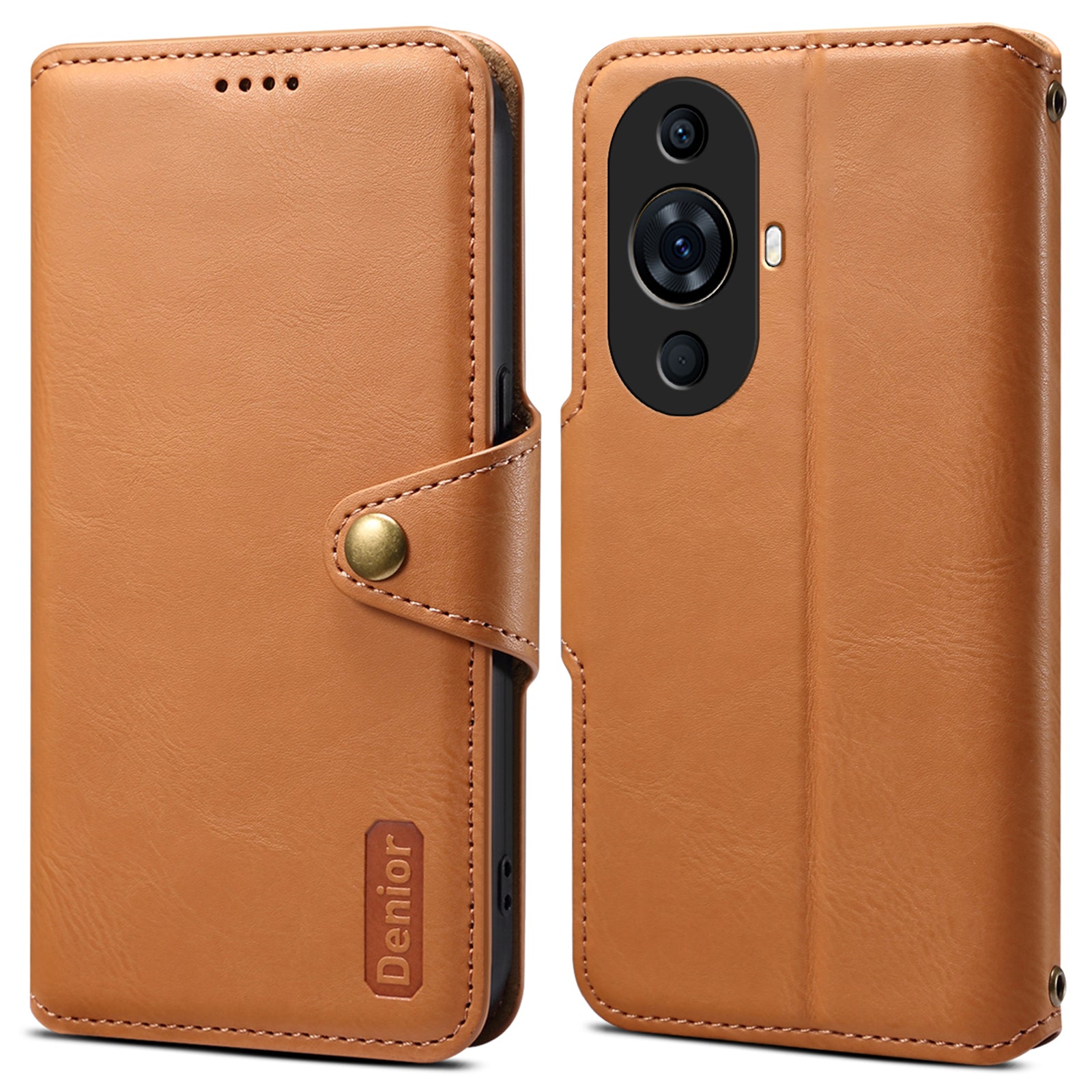DENIOR For Huawei nova 11 Pro / nova 11 Ultra Case Leather + TPU Wallet Phone Cover DENIOR For Huawei nova 11 Pro / nova 11 Ultra Case Leather + TPU Wallet Phone Cover